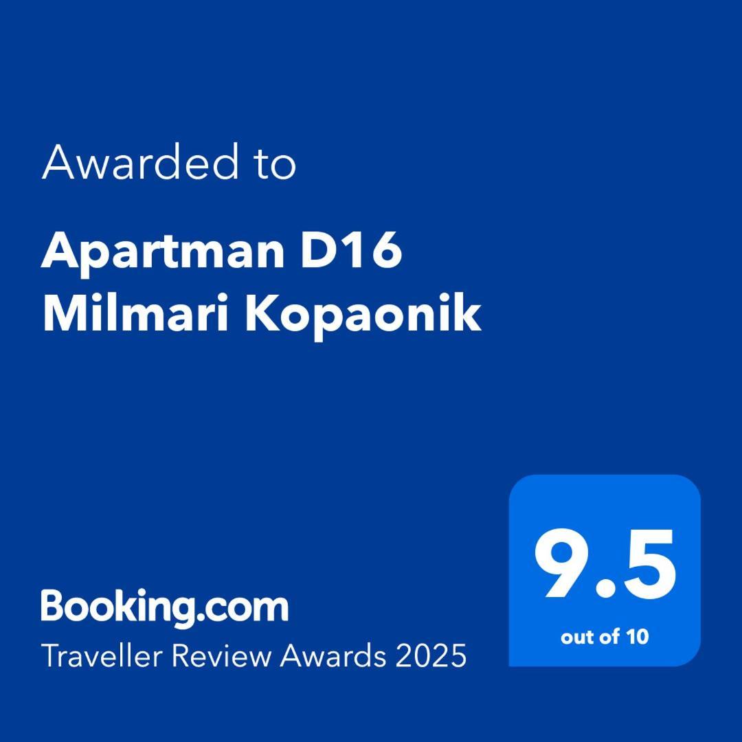 Apartman D16 Milmari Kopaonik Kültér fotó